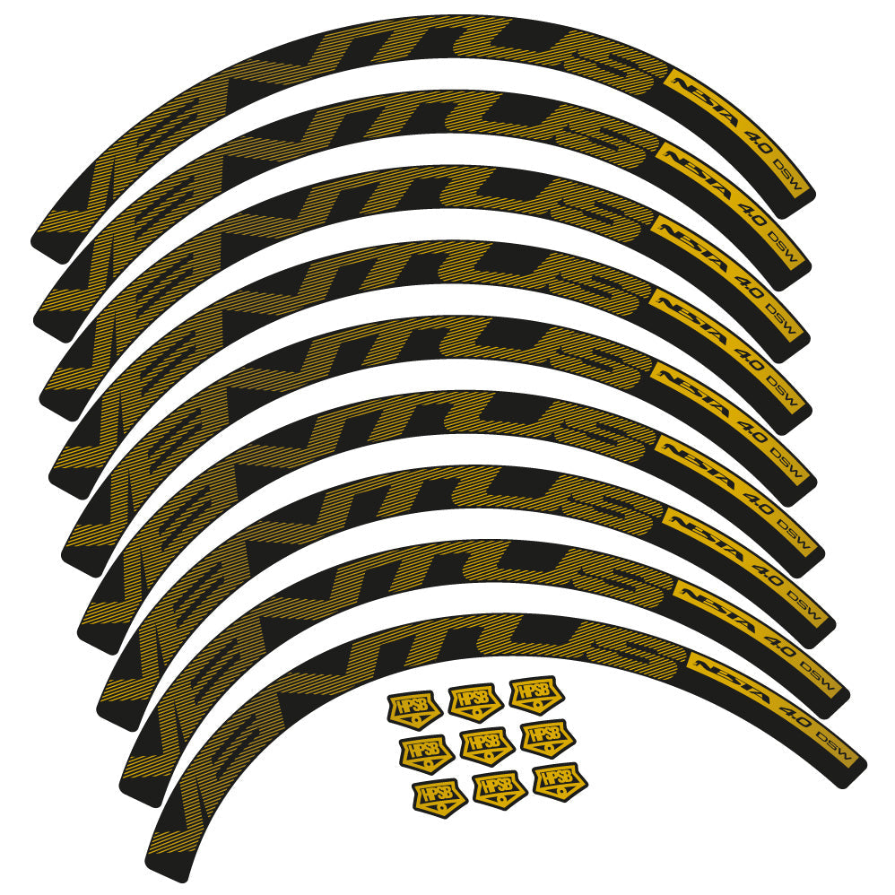 Stickers Nesta Ventus 4.0 Disc compatibles Autocollants roues Route