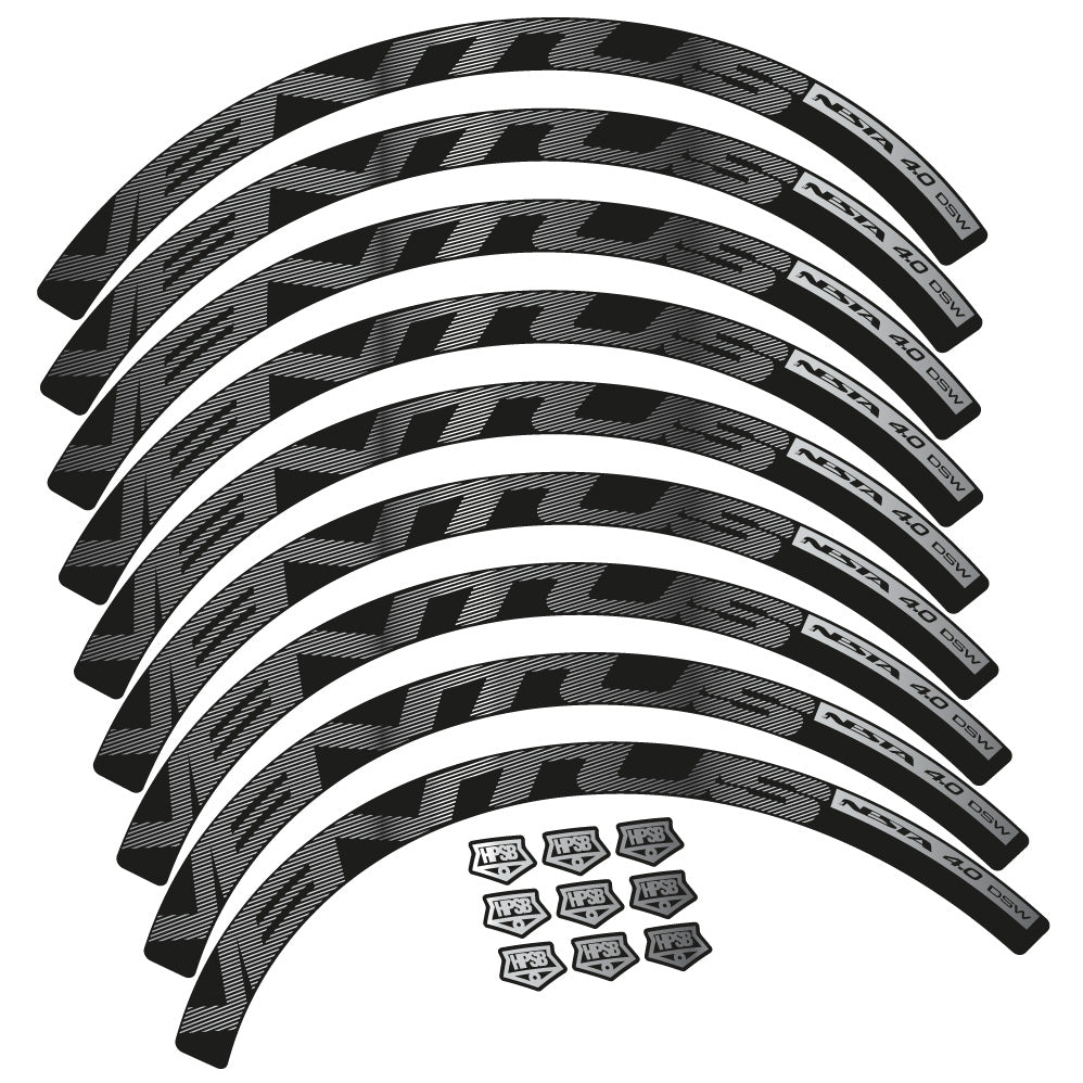 Stickers Nesta Ventus 4.0 Disc compatibles Autocollants roues Route