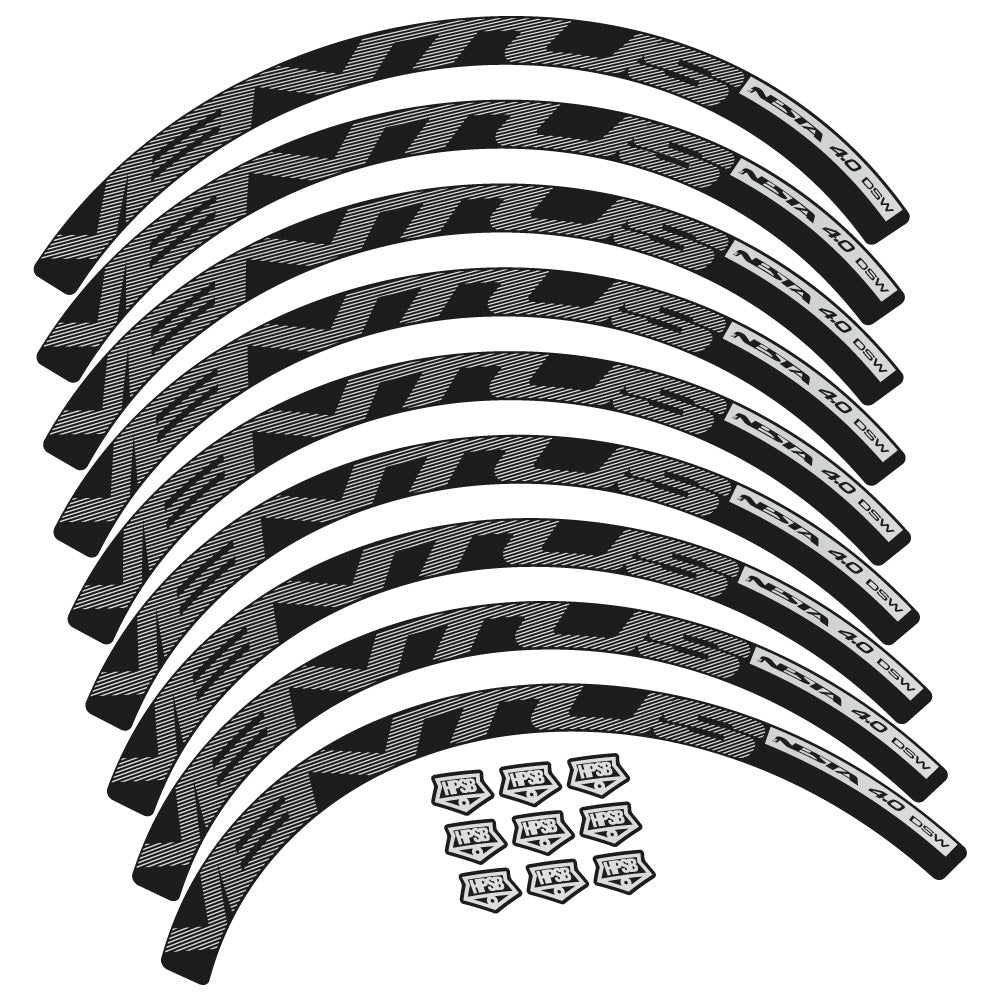 Stickers Nesta Ventus 4.0 Disc compatibles Autocollants roues Route