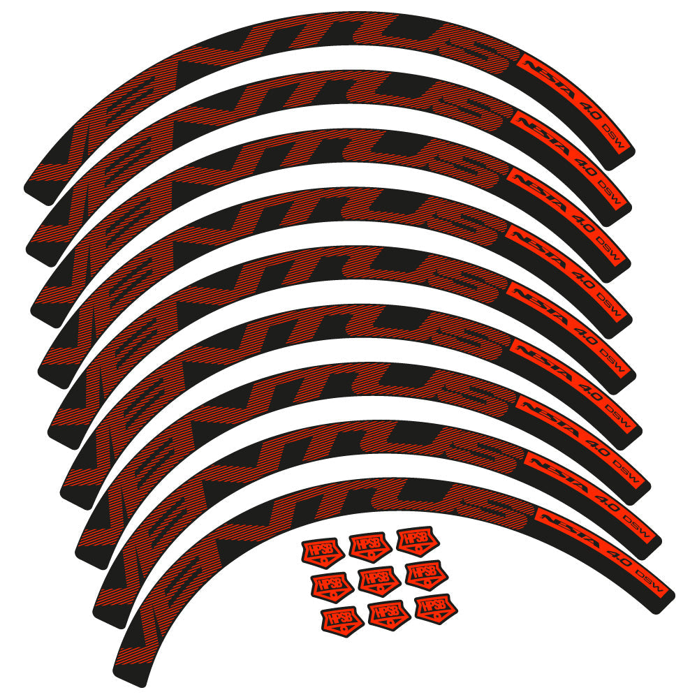 Stickers Nesta Ventus 4.0 Disc compatibles Autocollants roues Route