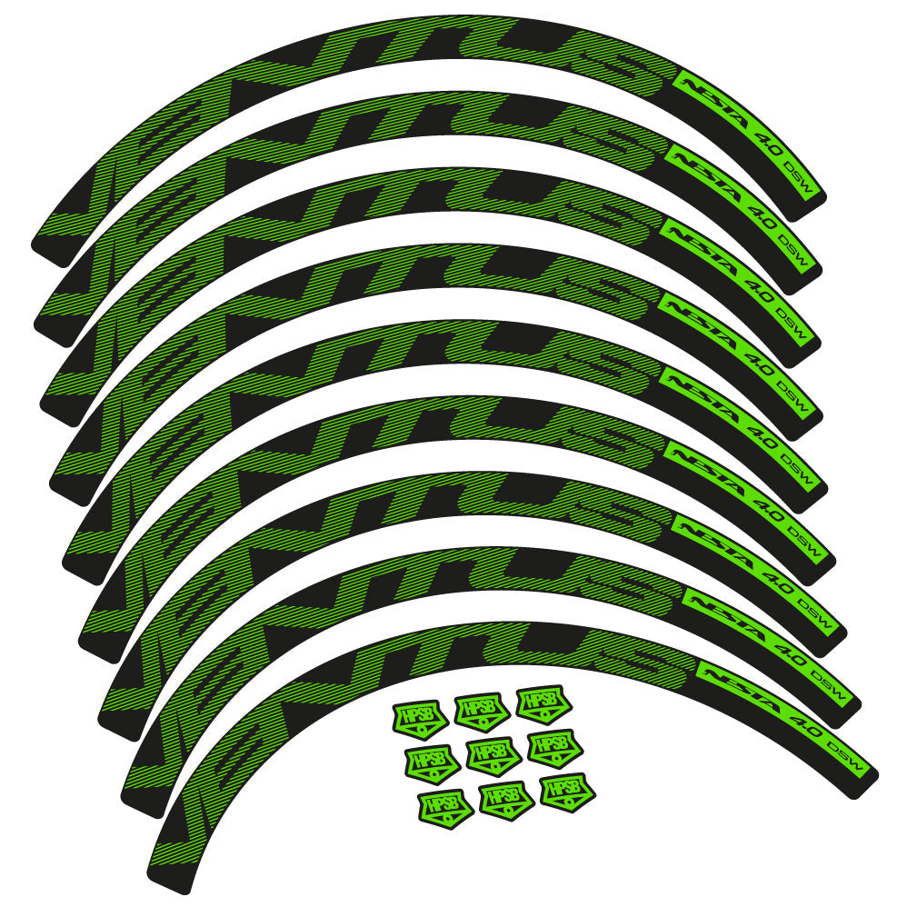 Stickers Nesta Ventus 4.0 Disc compatibles Autocollants roues Route