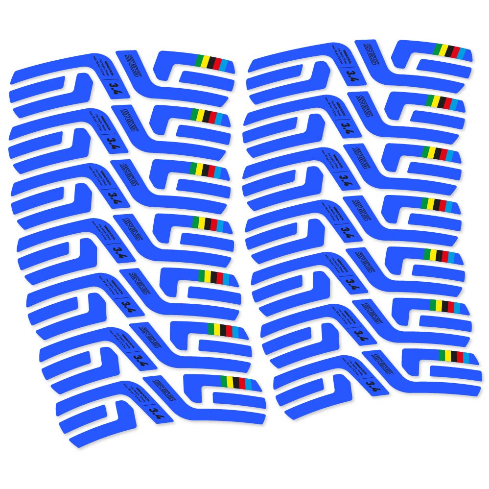 Stickers Enve SES 3.4 World Cup Uci compatibles Autocollants roues Route