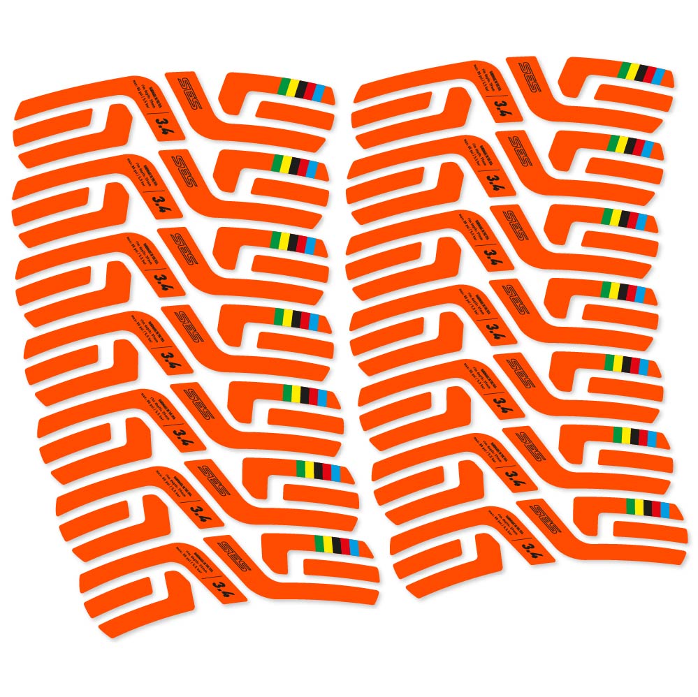 Stickers Enve SES 3.4 World Cup Uci compatibles Autocollants roues Route