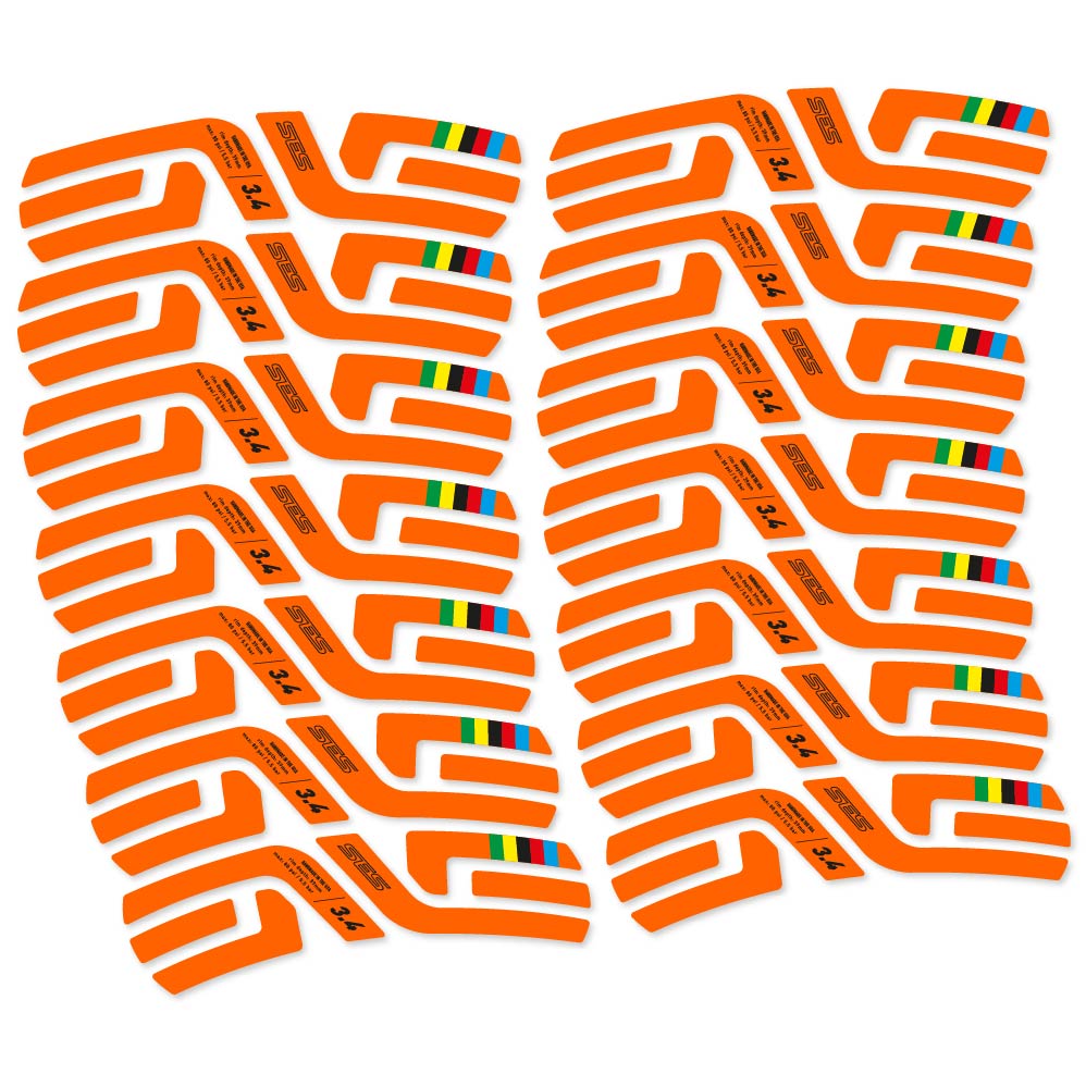 Stickers Enve SES 3.4 World Cup Uci compatibles Autocollants roues Route