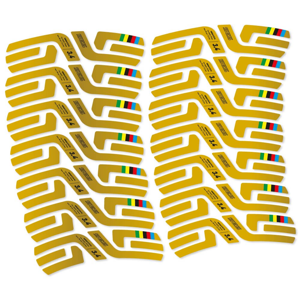 Stickers Enve SES 3.4 World Cup Uci compatibles Autocollants roues Route