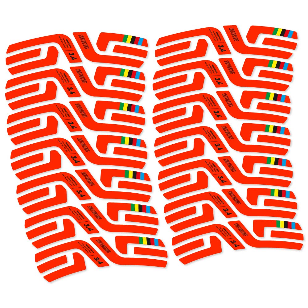 Stickers Enve SES 3.4 World Cup Uci compatibles Autocollants roues Route