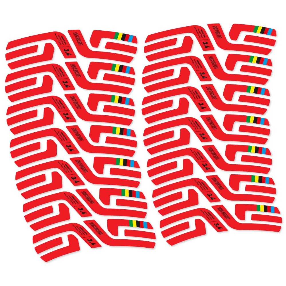 Stickers Enve SES 3.4 World Cup Uci compatibles Autocollants roues Route