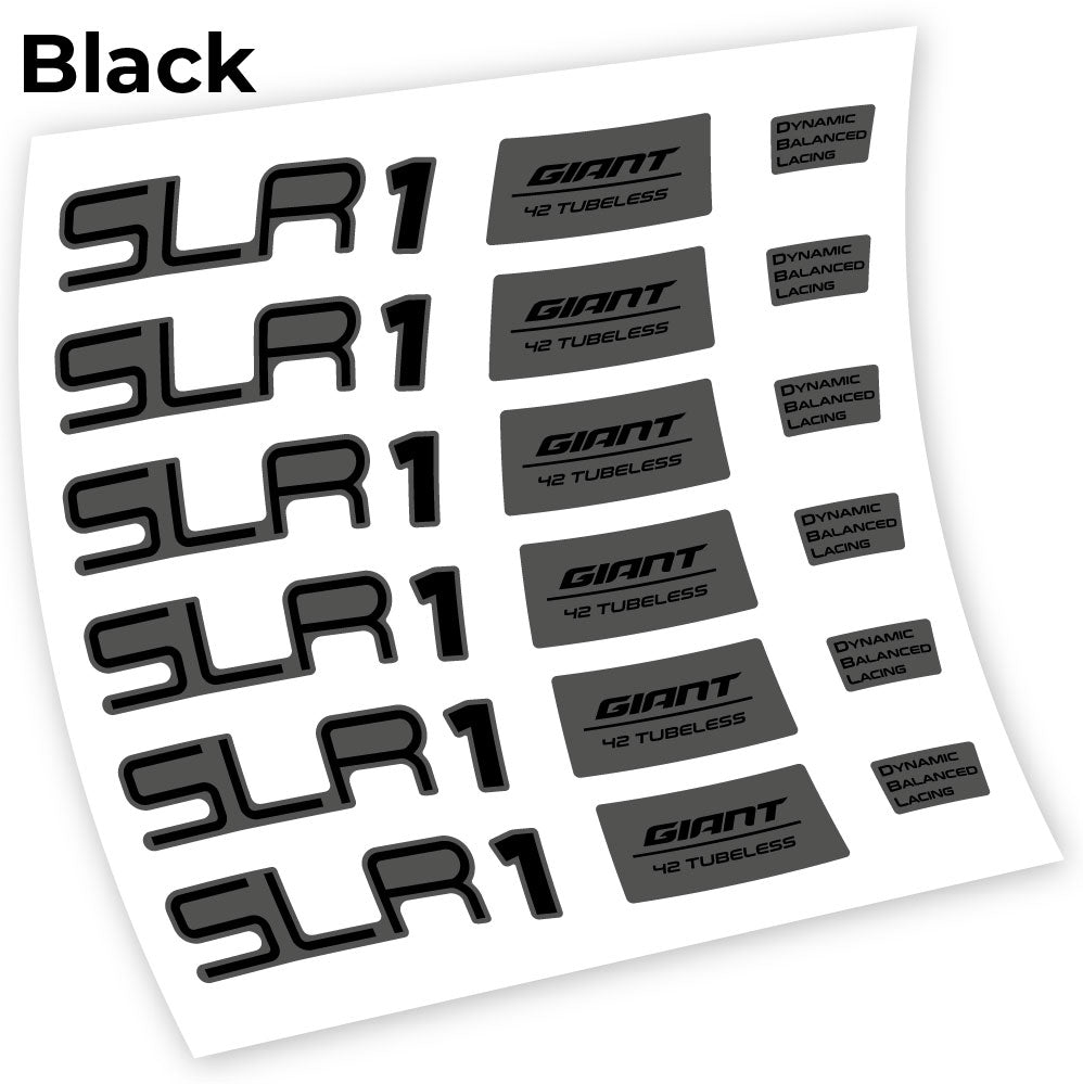 Stickers Giant SLR 1 42 compatibles Autocollants roues Route