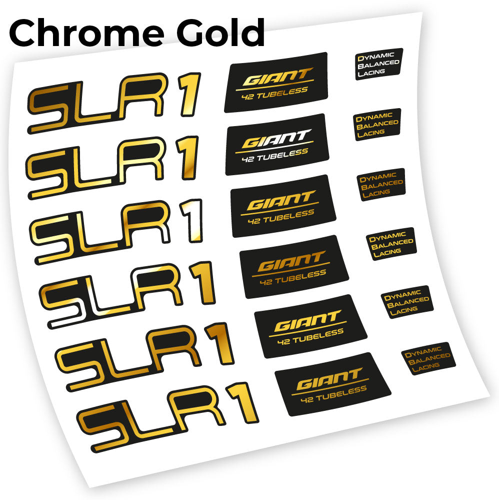 Stickers Giant SLR 1 42 compatibles Autocollants roues Route