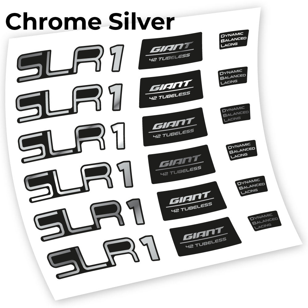 Stickers Giant SLR 1 42 compatibles Autocollants roues Route