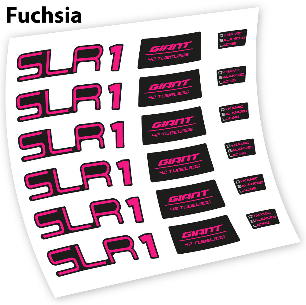 Stickers Giant SLR 1 42 compatibles Autocollants roues Route