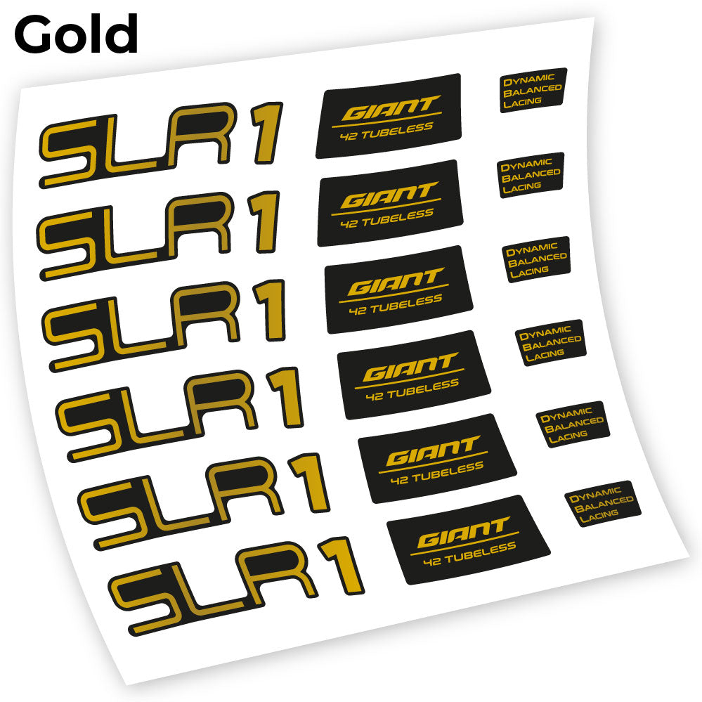 Stickers Giant SLR 1 42 compatibles Autocollants roues Route