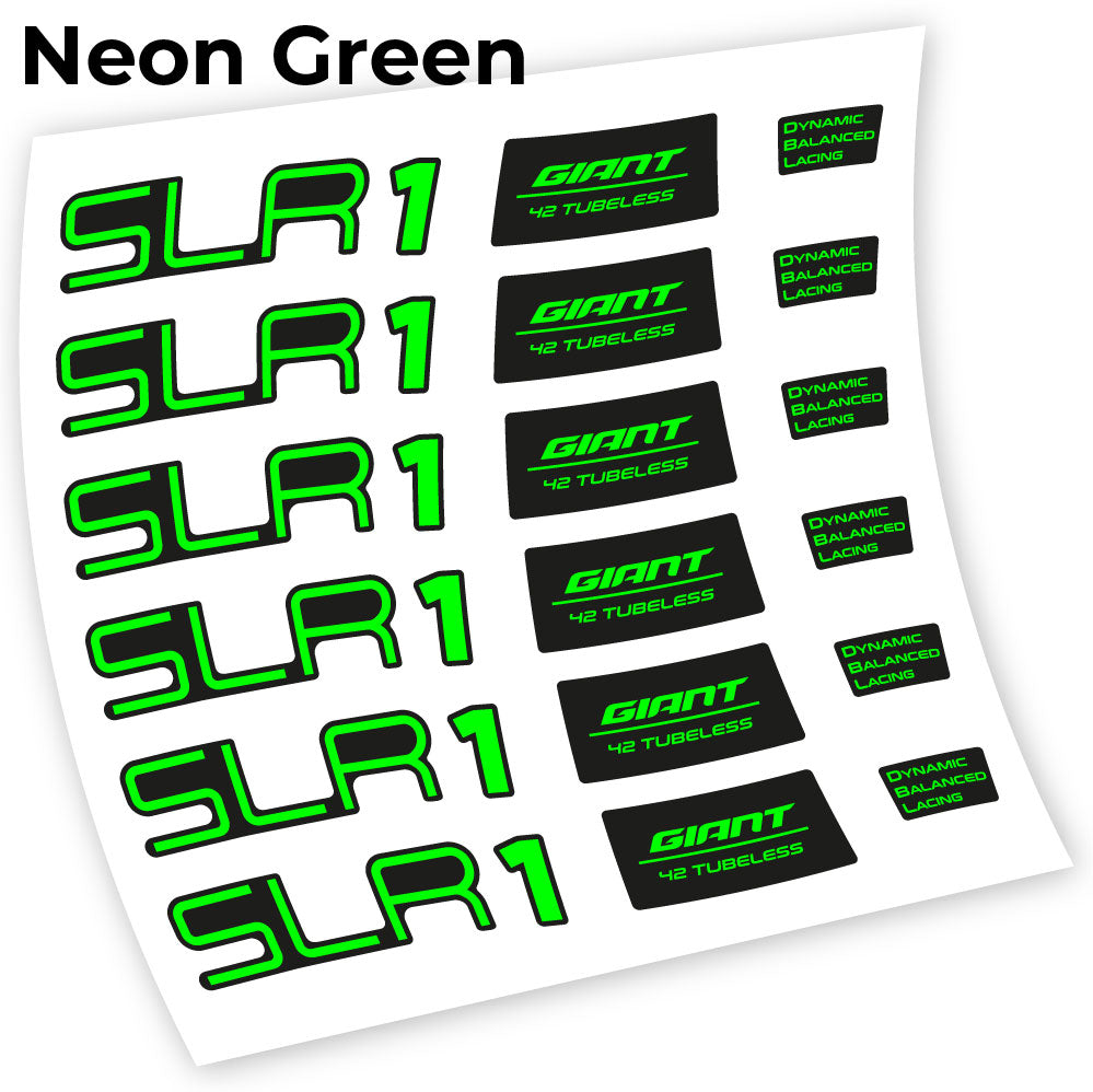 Stickers Giant SLR 1 42 compatibles Autocollants roues Route