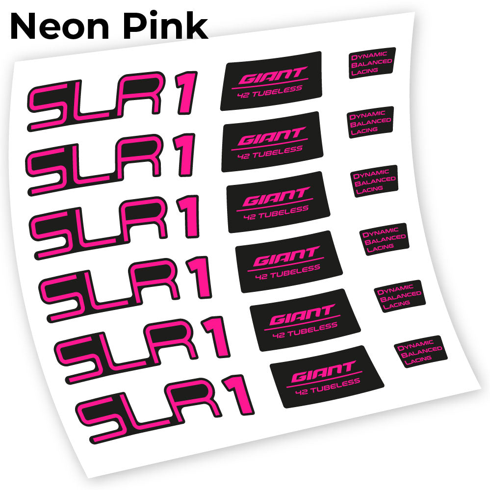 Stickers Giant SLR 1 42 compatibles Autocollants roues Route