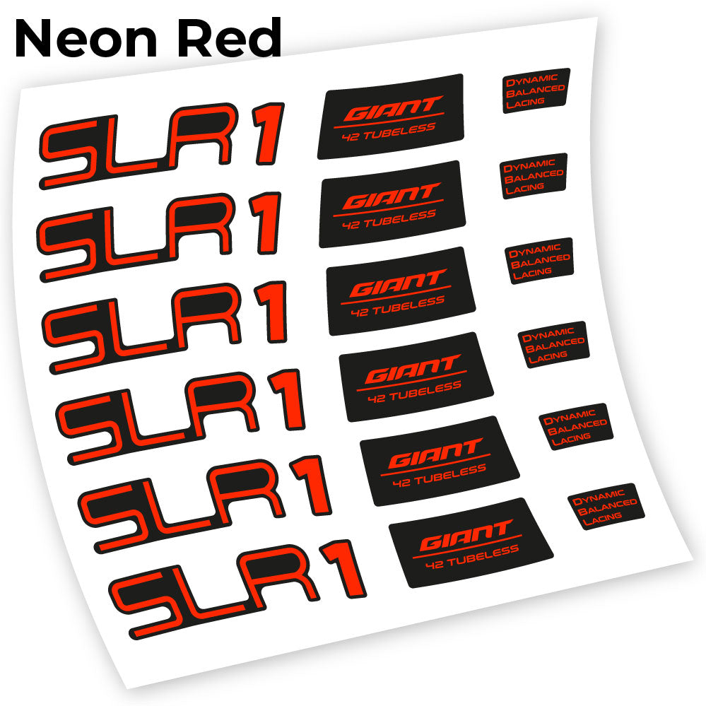 Stickers Giant SLR 1 42 compatibles Autocollants roues Route