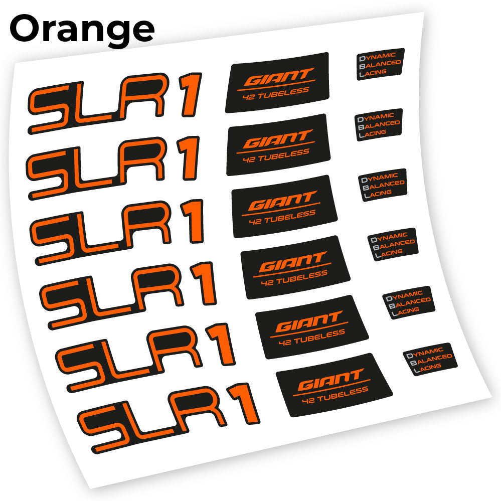 Stickers Giant SLR 1 42 compatibles Autocollants roues Route