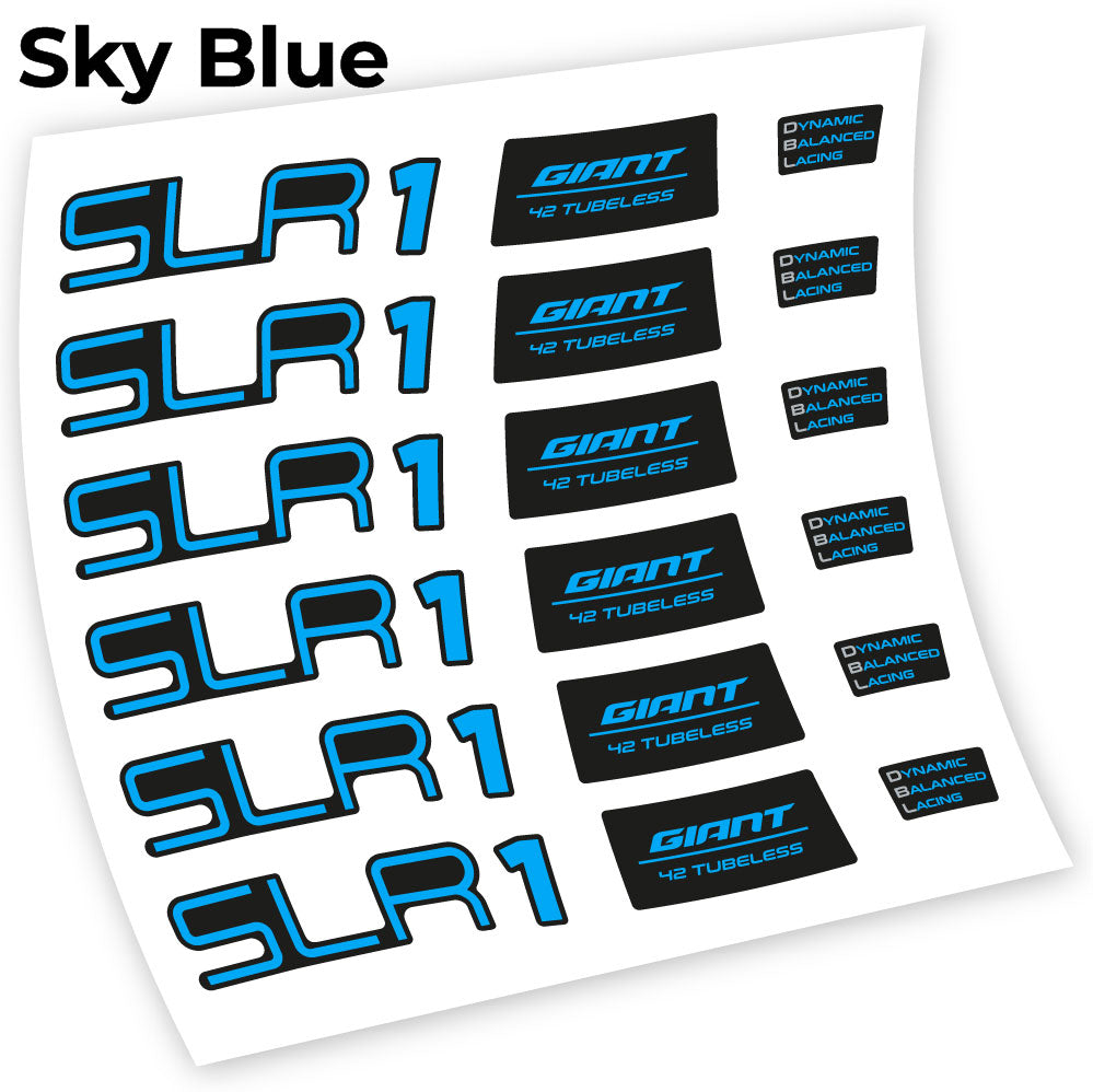 Stickers Giant SLR 1 42 compatibles Autocollants roues Route