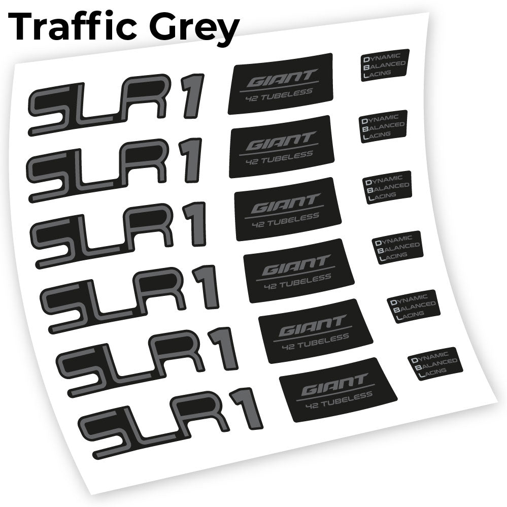 Stickers Giant SLR 1 42 compatibles Autocollants roues Route
