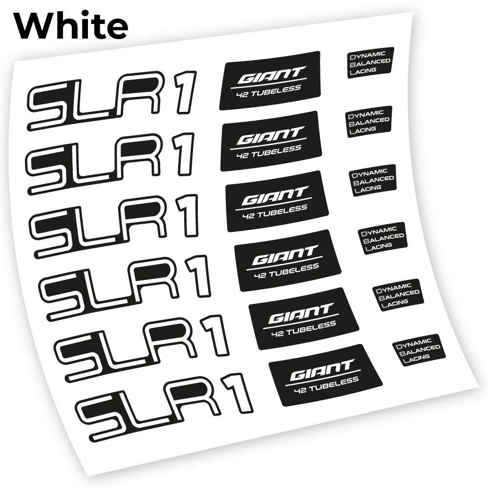 Stickers Giant SLR 1 42 compatibles Autocollants roues Route