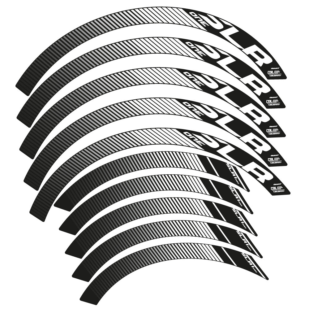 Stickers Giant SLR One Disc Carbon compatibles Autocollants roues Route