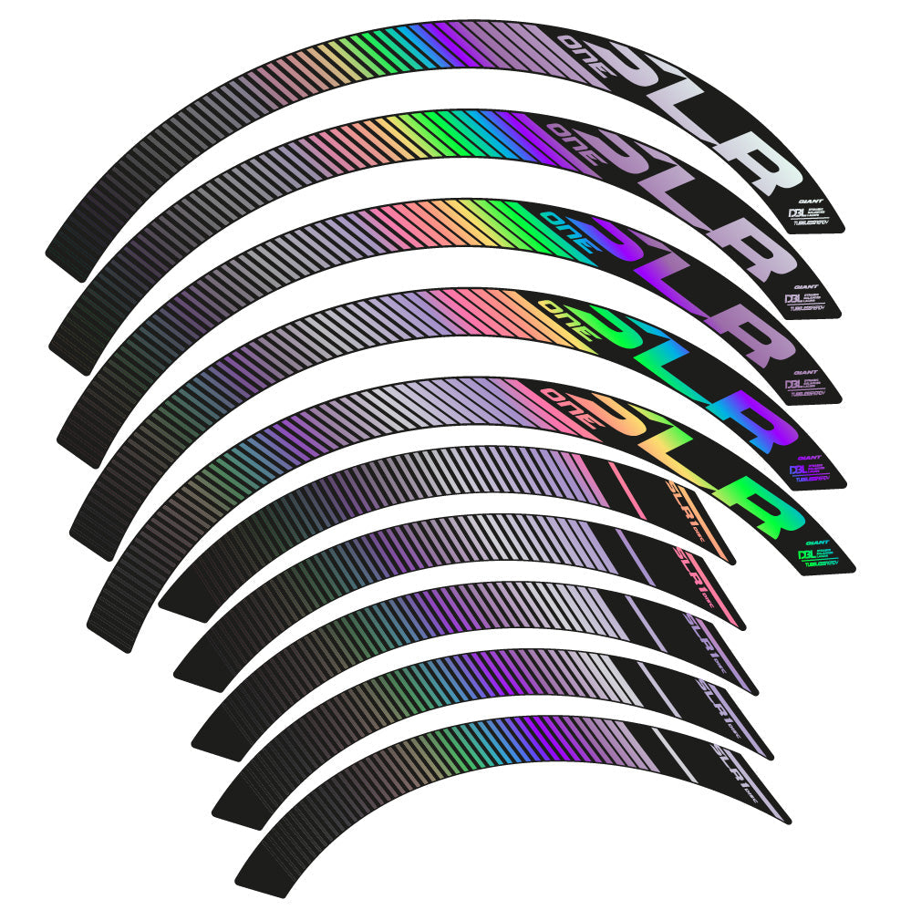 Stickers Giant SLR One Disc Carbon compatibles Autocollants roues Route
