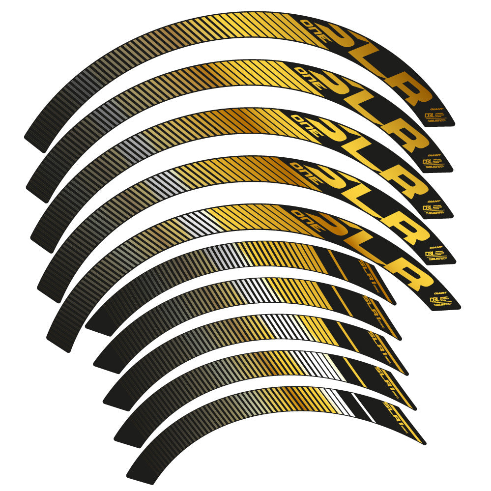Stickers Giant SLR One Disc Carbon compatibles - Autocollants roue vélo route