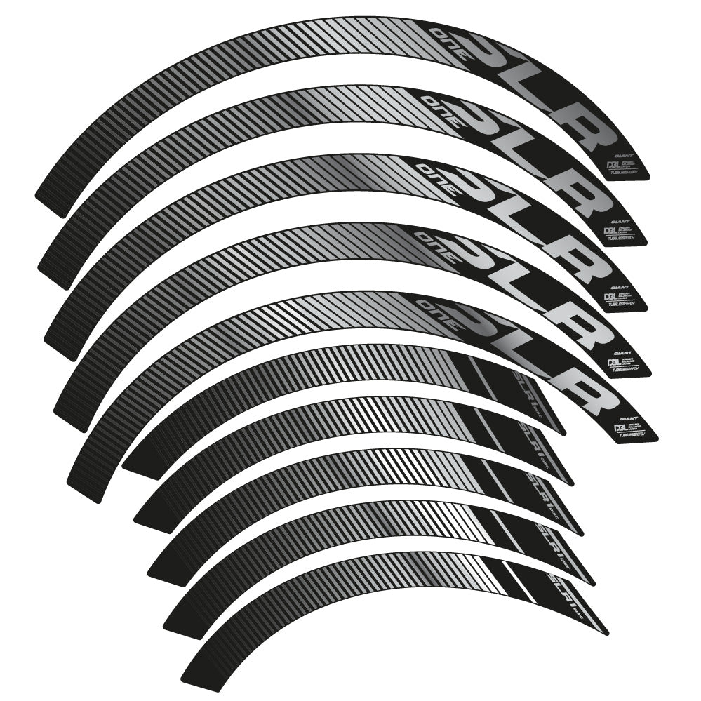 Stickers Giant SLR One Disc Carbon compatibles Autocollants roues Route