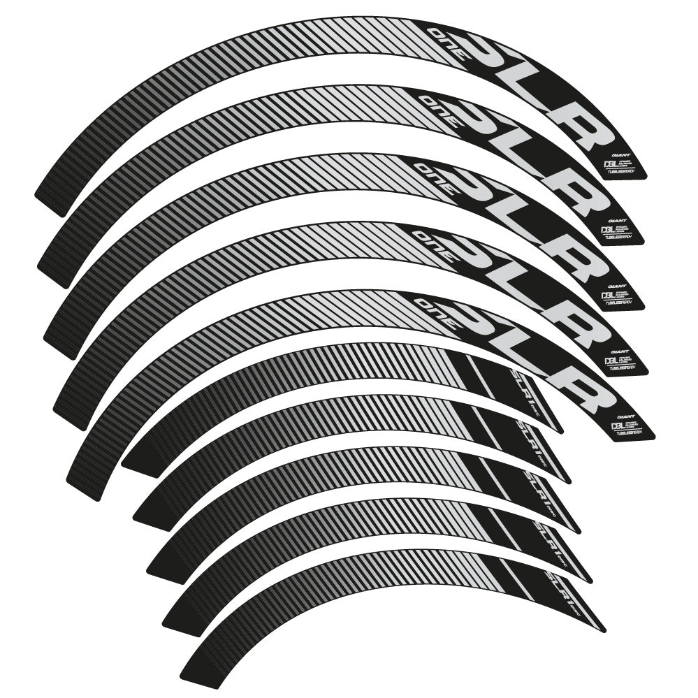 Stickers Giant SLR One Disc Carbon compatibles Autocollants roues Route