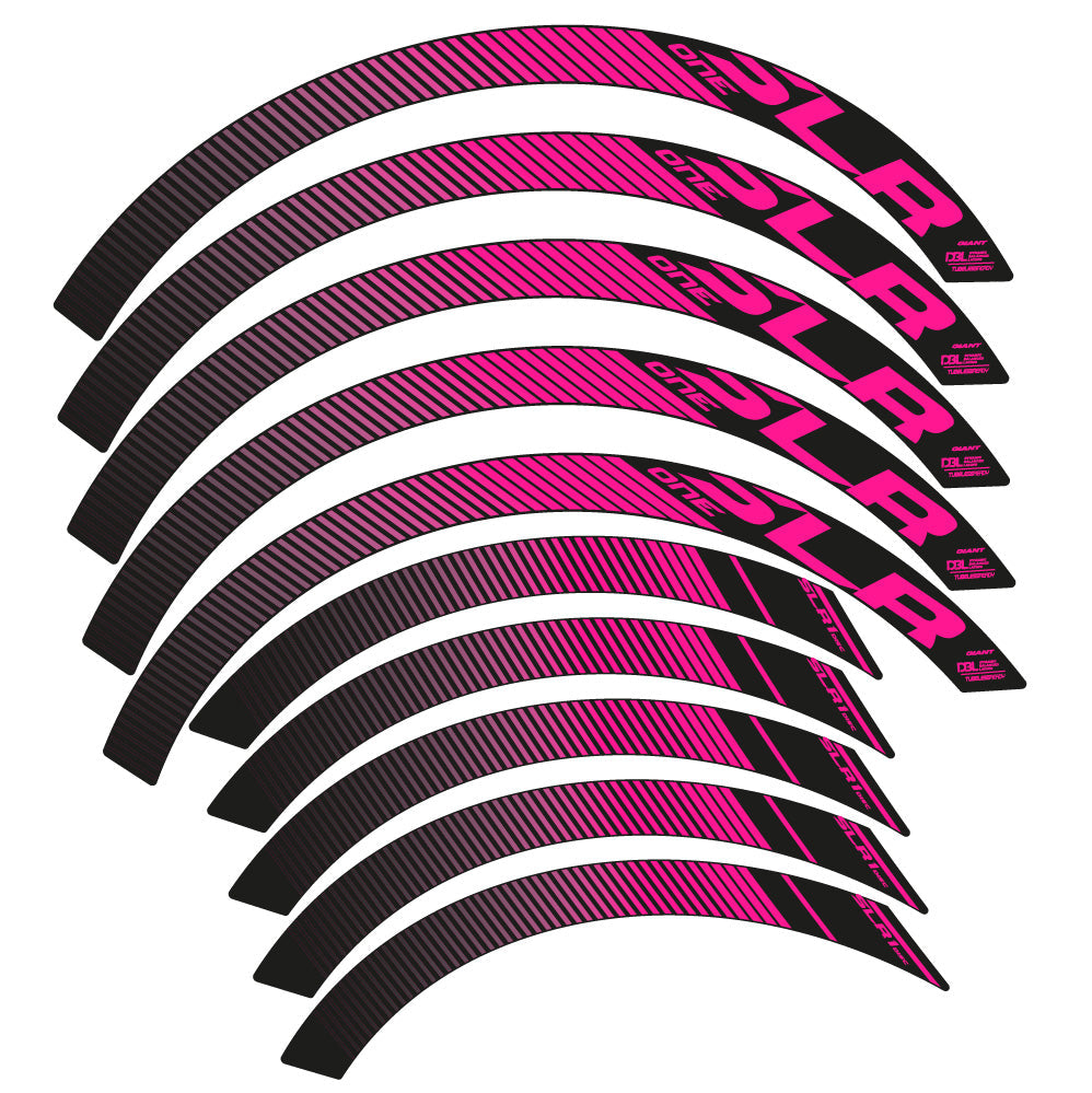 Stickers Giant SLR One Disc Carbon compatibles Autocollants roues Route