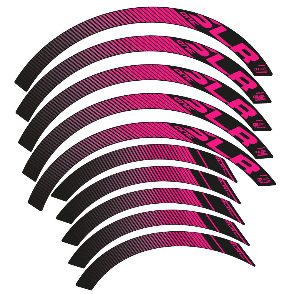 Stickers Giant SLR One Disc Carbon compatibles Autocollants roues Route