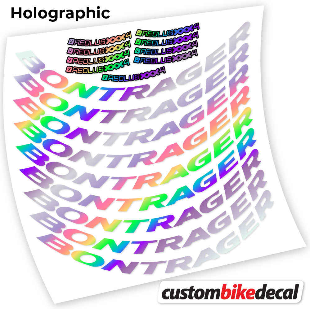 Decal for Bontrager Aeolus XXX4 Disc road wheel 45mm – bike sticker vinyl, view 12