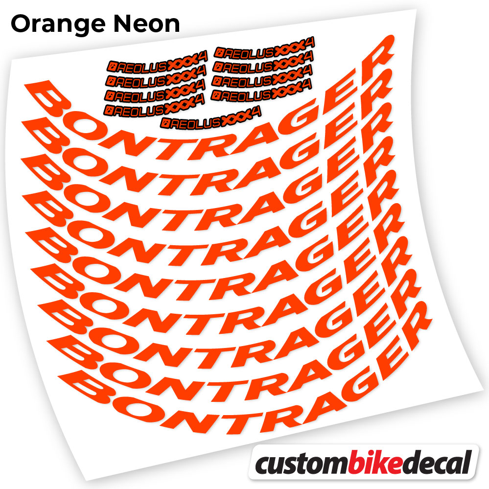 Decal for Bontrager Aeolus XXX4 Disc road wheel 45mm – bike sticker vinyl, view 21