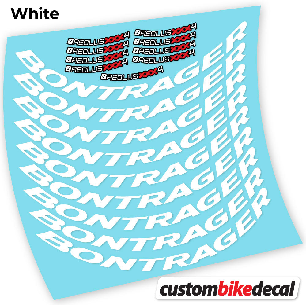 Decal for Bontrager Aeolus XXX4 Disc road wheel 45mm – bike sticker vinyl, view 19