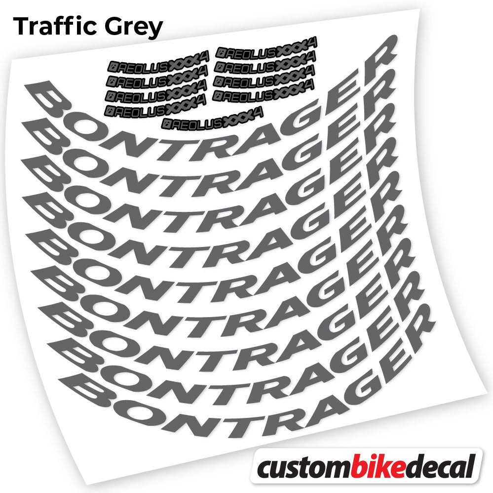 Decal for Bontrager Aeolus XXX4 Disc road wheel 45mm – bike sticker vinyl