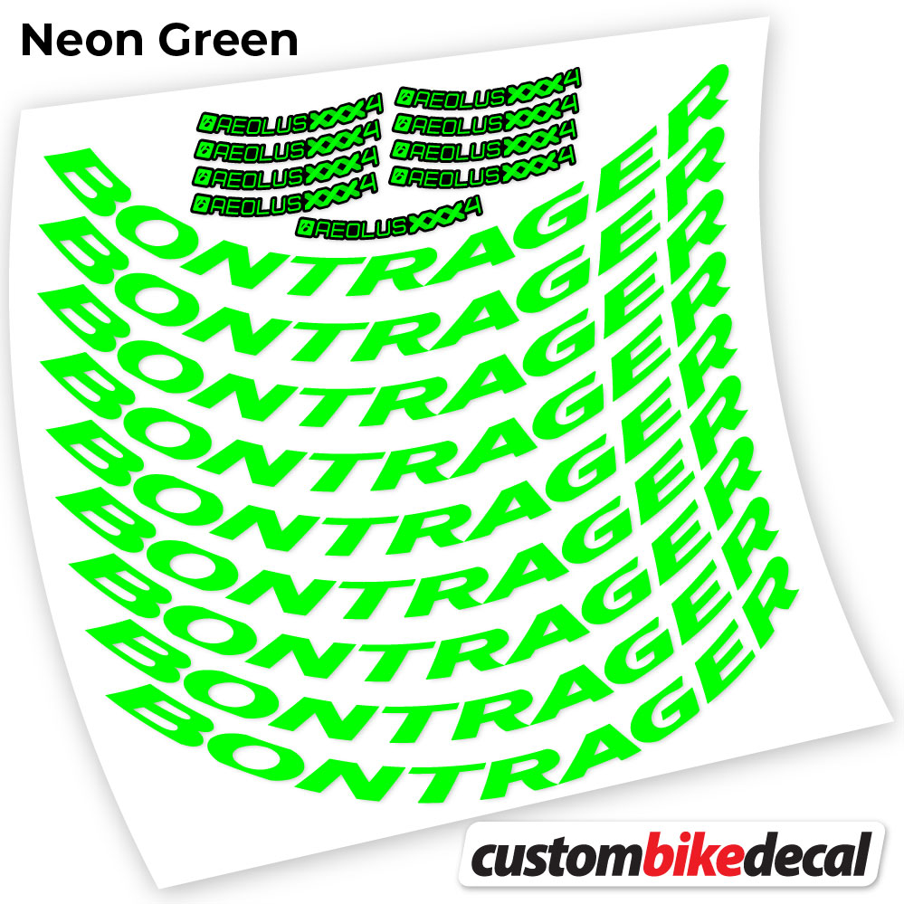 Decal for Bontrager Aeolus XXX4 Disc road wheel 45mm – bike sticker vinyl, view 17