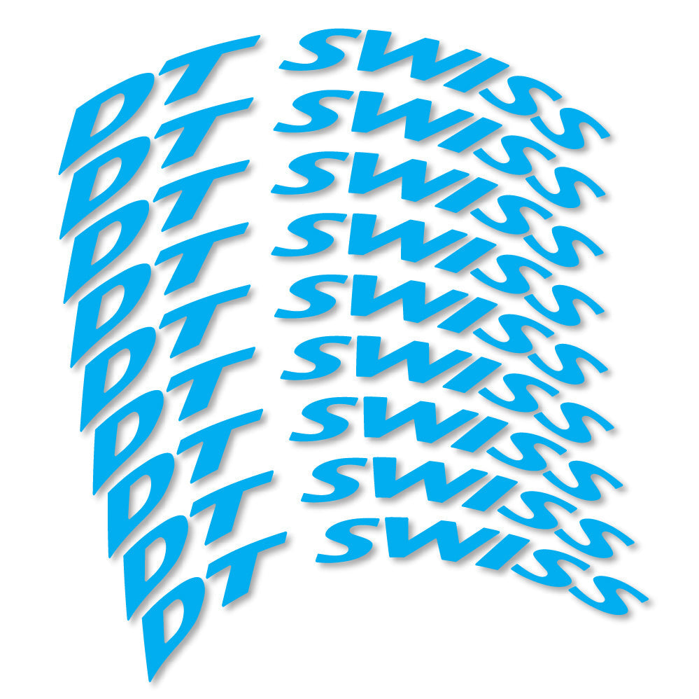 Stickers DT Swiss compatibles Autocollants roues Route