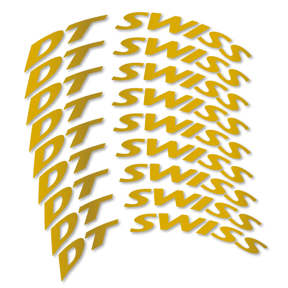 Stickers DT Swiss compatibles - Autocollants roue vélo route