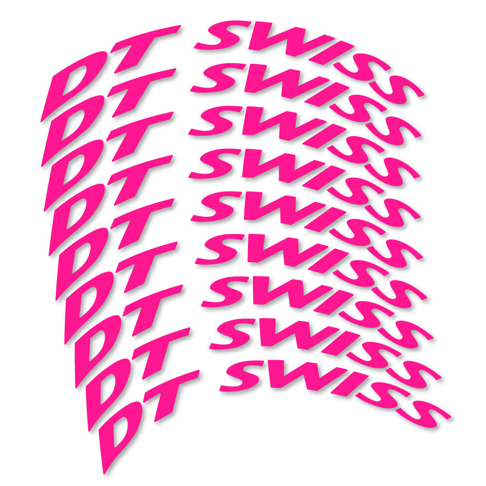 Stickers DT Swiss compatibles - Autocollants roue vélo route