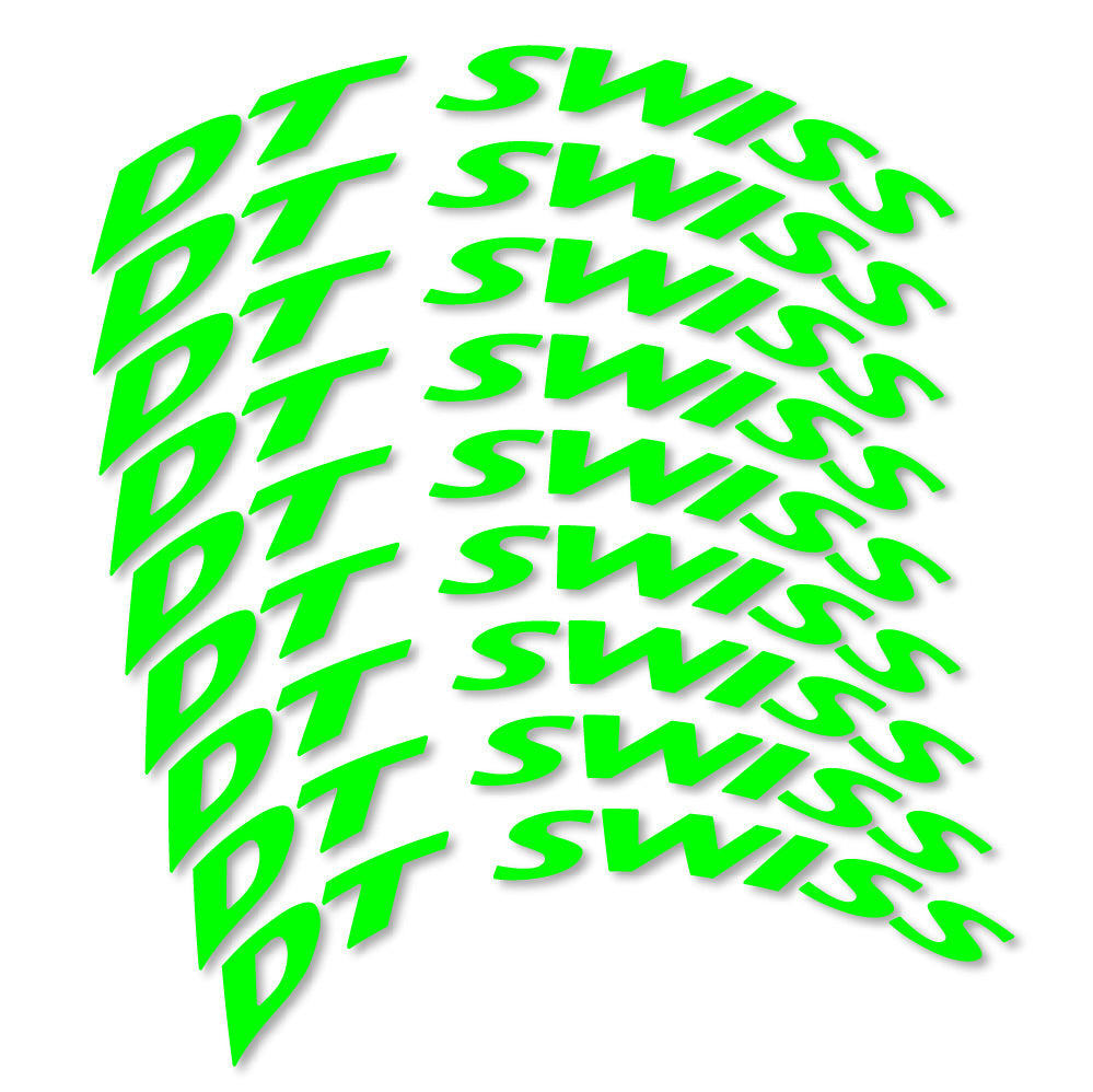 Stickers DT Swiss compatibles Autocollants roues Route