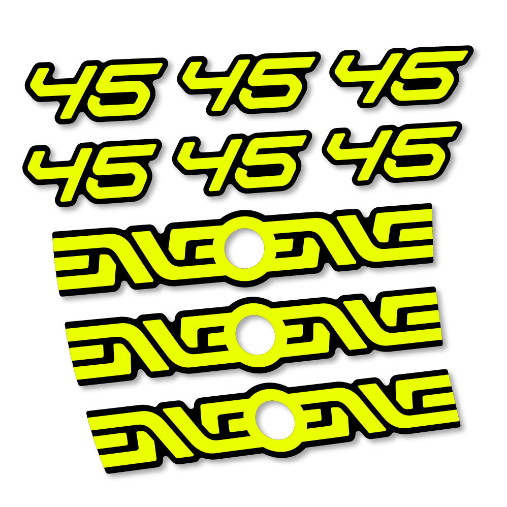 Stickers Enve Foundation 45 compatibles Autocollants roues Route