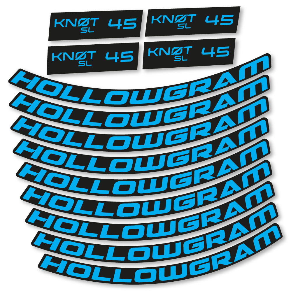 Stickers Hollowgram Knot SL 45 compatibles Autocollants roues Route