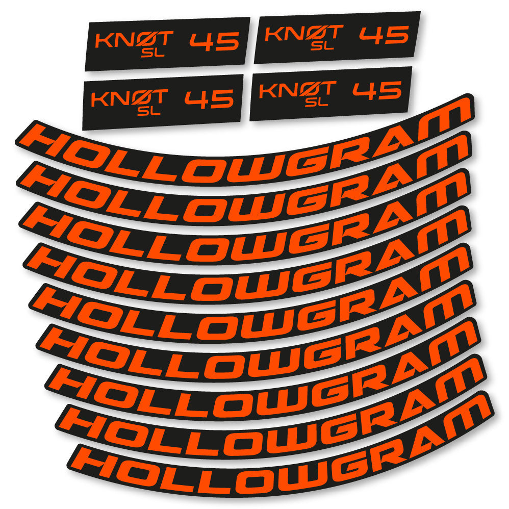 Stickers Hollowgram Knot SL 45 compatibles Autocollants roues Route