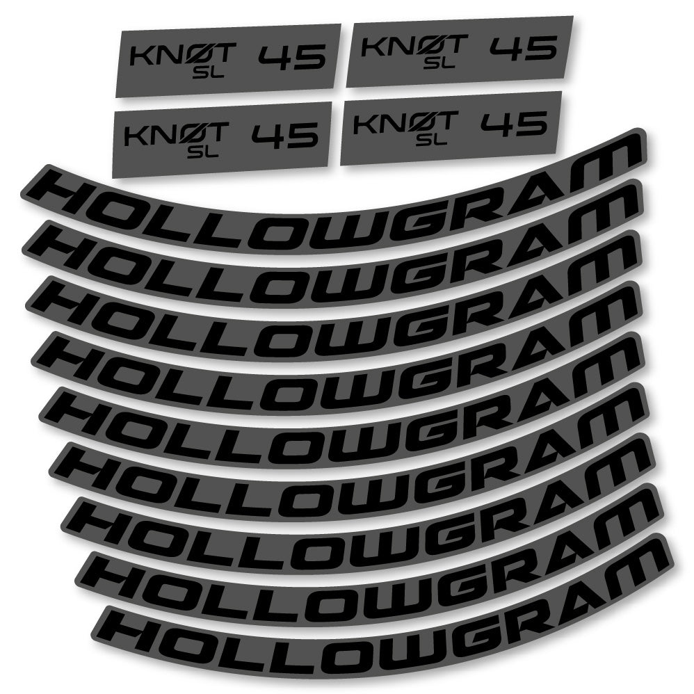 Stickers Hollowgram Knot SL 45 compatibles Autocollants roues Route