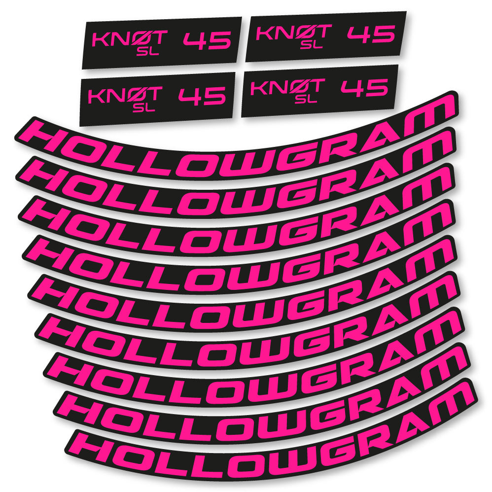Stickers Hollowgram Knot SL 45 compatibles Autocollants roues Route