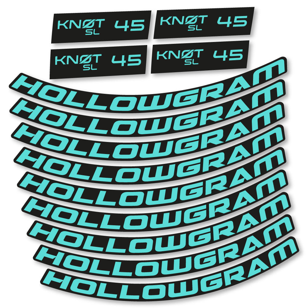Stickers Hollowgram Knot SL 45 compatibles Autocollants roues Route
