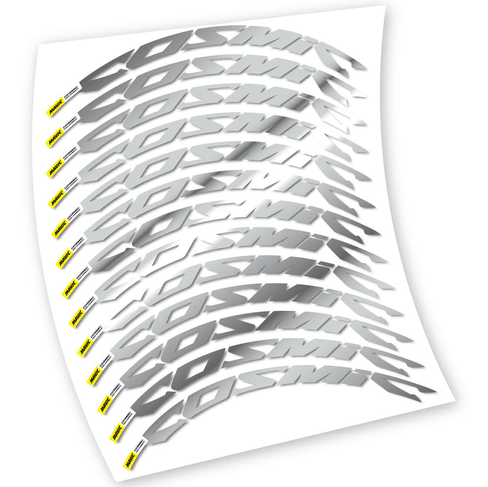Stickers Route, Mavic Cosmic Pro Carbon 2019 compatibles Autocollants roues Route