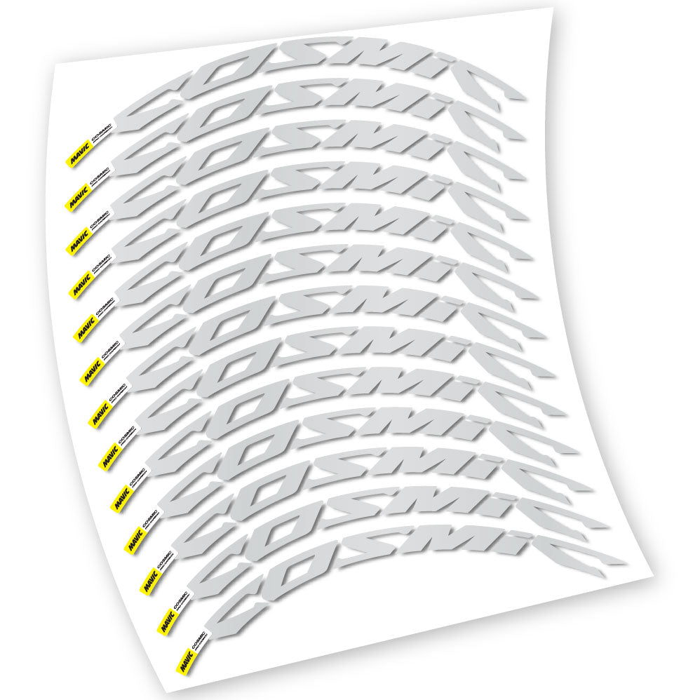 Stickers Route, Mavic Cosmic Pro Carbon 2019 compatibles Autocollants roues Route