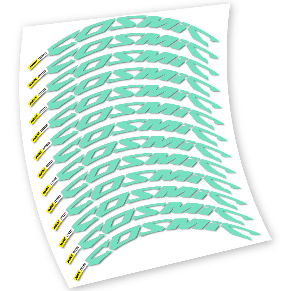 Stickers Route, Mavic Cosmic Pro Carbon 2019 compatibles Autocollants roues Route