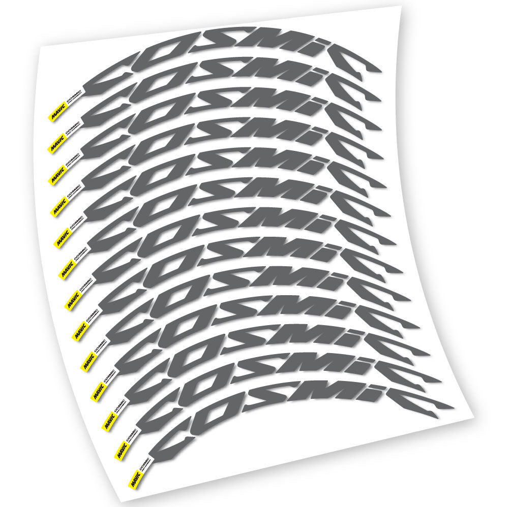 Stickers Route, Mavic Cosmic Pro Carbon 2019 compatibles Autocollants roues Route