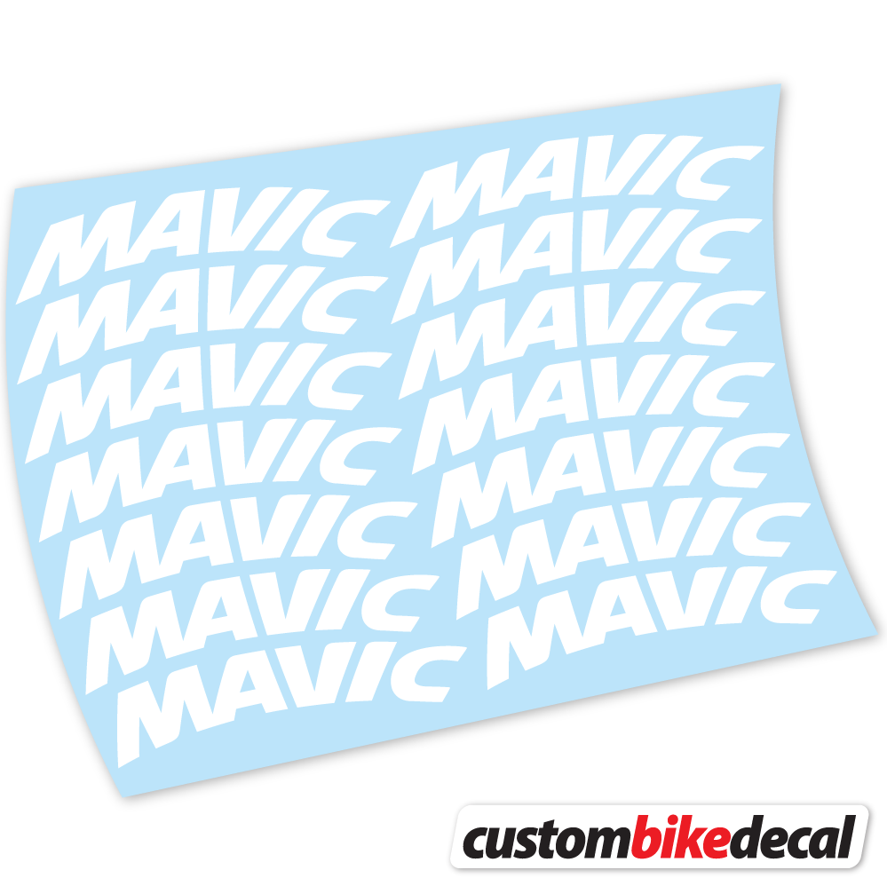 Decal for Mavic Racing Bikes 45mm Racing Mountain Wheel MTB wheel – bike sticker vinyl